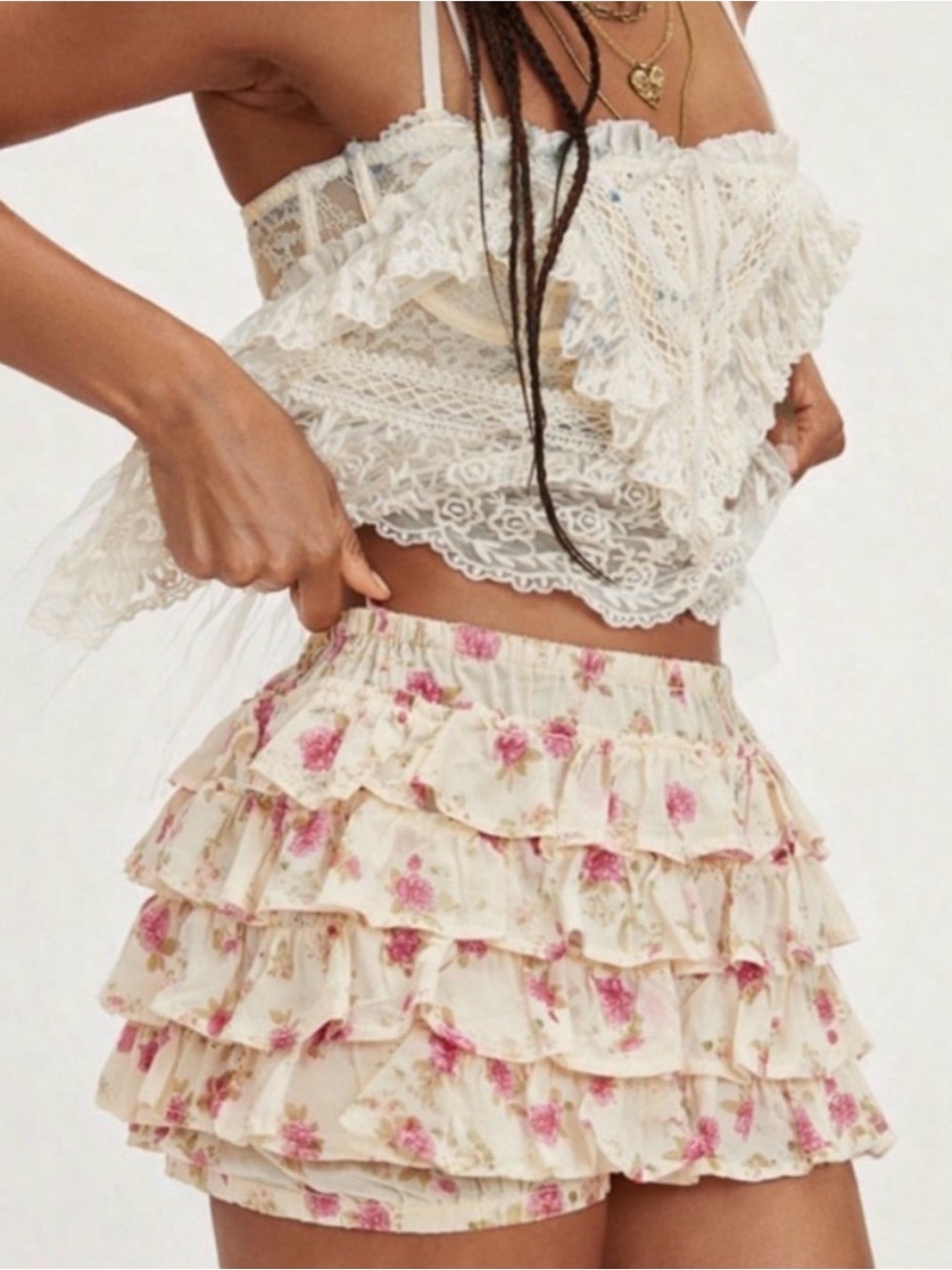 Ruffle Up Bloomer Shorts - Free People